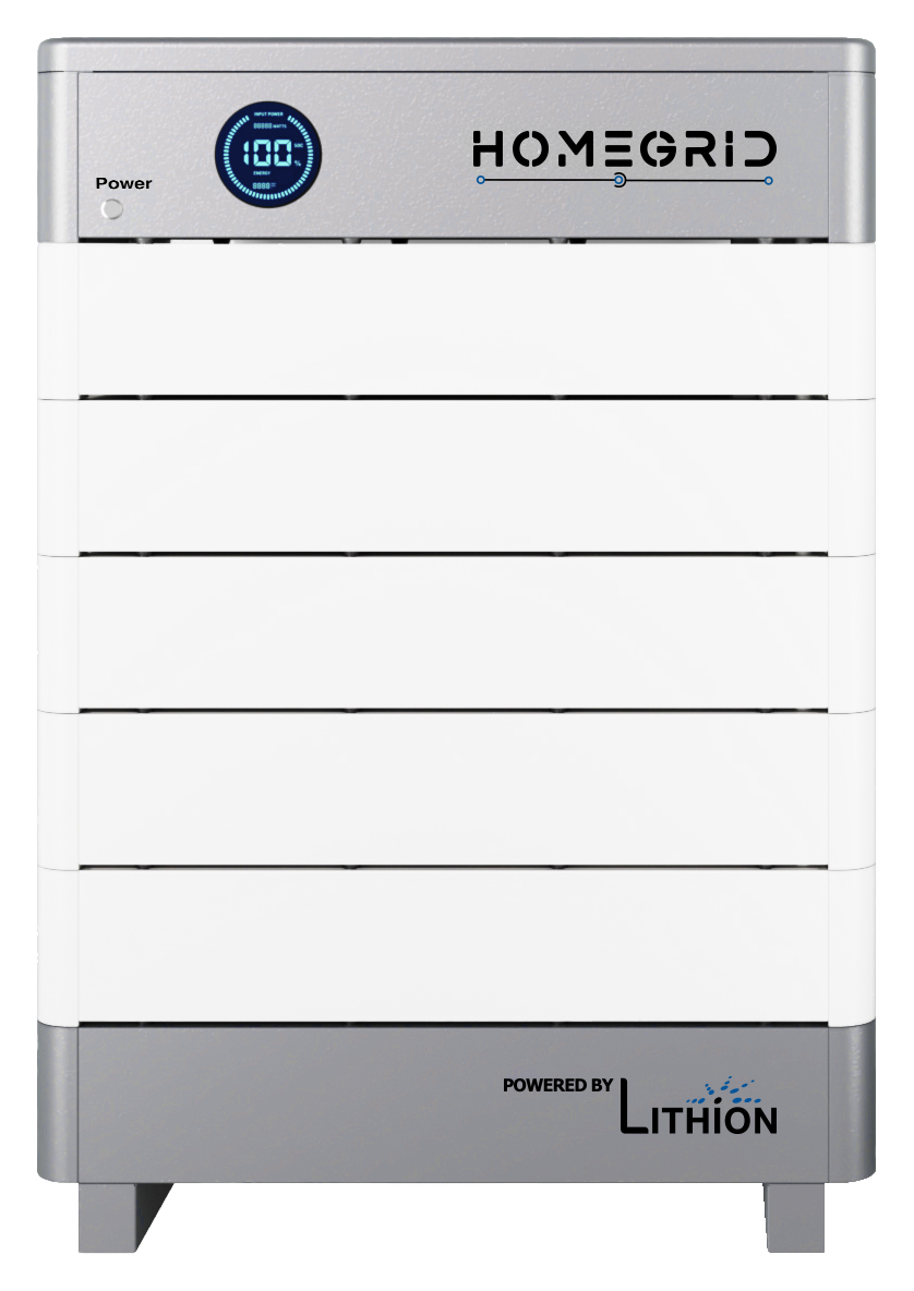 24kWh HomeGrid Energy Stacked Series 5 Batt Modules<$400/kWh