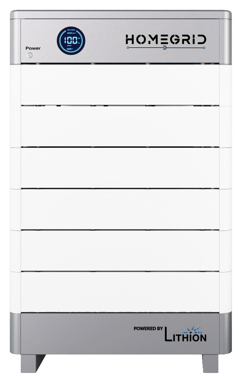 28.8kWh HomeGrid Energy Stacked Series 6 Batt Modules <$400/kWh
