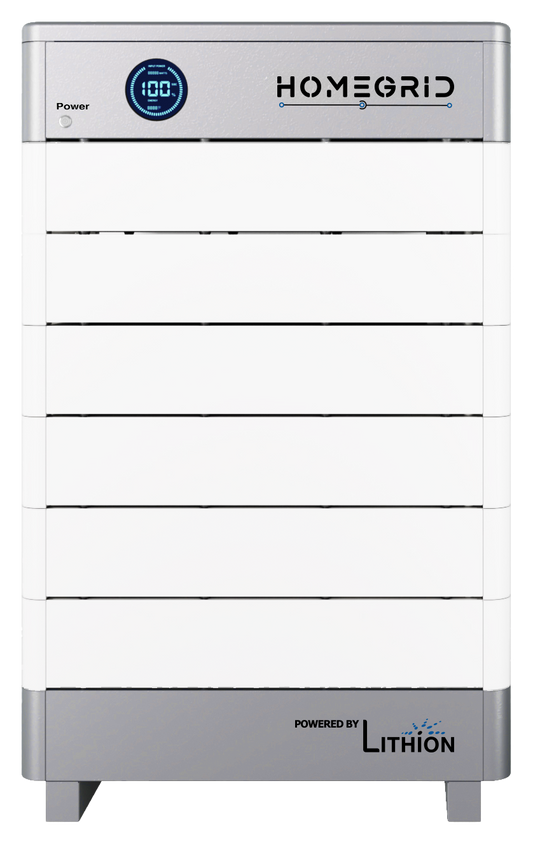 28.8kWh HomeGrid Energy Stacked Series 6 Batt Modules <$400/kWh
