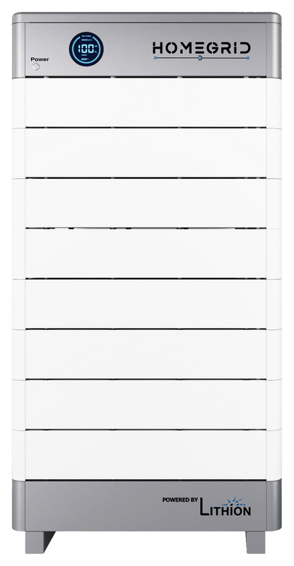 38.4kWh HomeGrid Energy Stacked Series 8 Batt Modules<$400/kWh