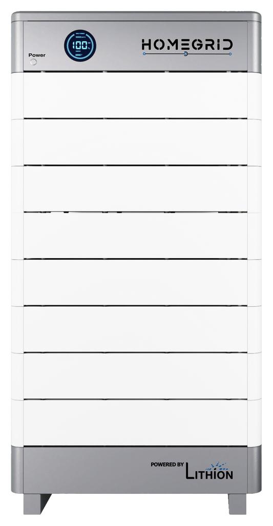 38.4kWh HomeGrid Energy Stacked Series 8 Batt Modules<$400/kWh
