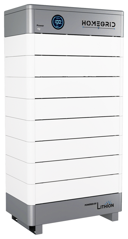 38.4kWh HomeGrid Energy Stacked Series 8 Batt Modules<$400/kWh